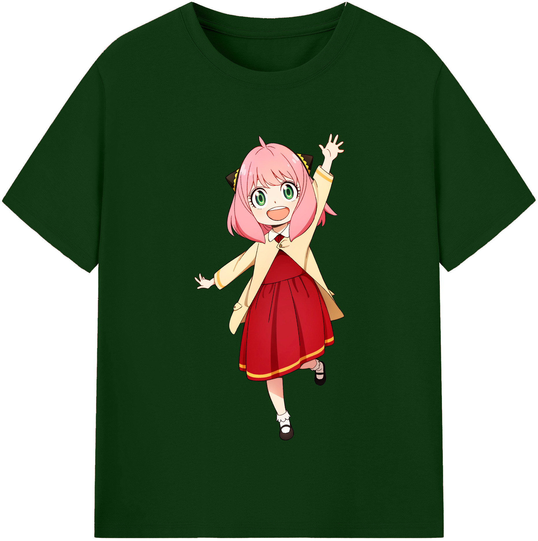 （画像用） SPY×FAMILY间谍家家酒 綿100％半袖Tシャツ（フロントプリント）